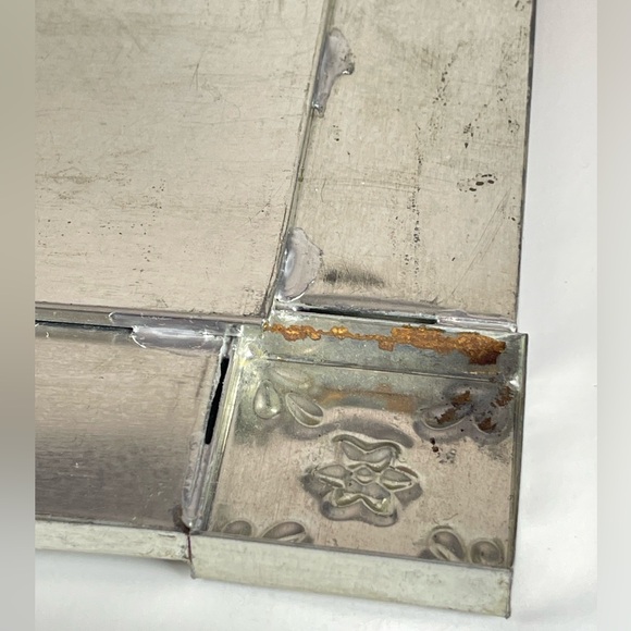 Mexican talavera tile tin frame - Picture 4 of 10